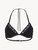 Sujetador de bikini de color negro con Soutache_0