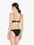 Sujetador de bikini bandeau de color negro con cuentas_2