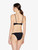 Sujetador de bikini bandeau de color negro con cuentas_2