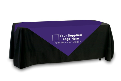 Your Supplied Logo Table Overlay (Single Color Logo)