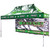 Premium Custom Printed 15ft x 10ft Canopy Pop-Up Tent with Aluminum Frame