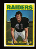 1972 Topps #108 Phil Villapiano RC Raiders VG-EX