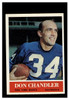 1964 Philadelphia Gum #115 Don Chandler Giants EX-MT
