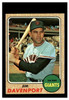 1968 Topps #525 High # Jim Davenport Giants EX/EX-MT