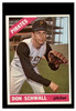 1966 Topps #144 Don Schwall Pirates EX-MT