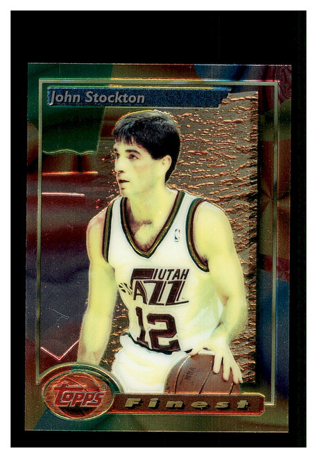 1993-94 Topps Finest # 219 John Stockton