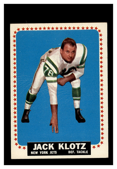 1964 Topps #116 Jack Klotz Jets VG-EX