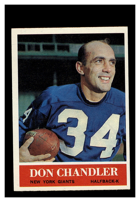 1964 Philadelphia Gum #115 Don Chandler Giants EX-MT