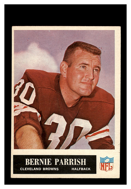 1965 Philadelphia Gum #37 Bernie Parrish Browns EX