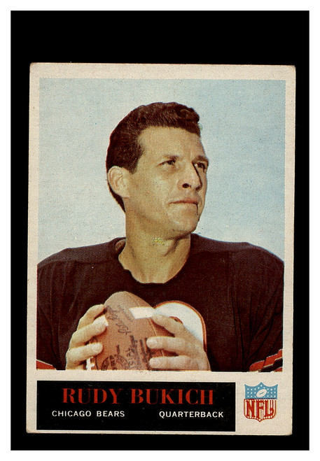 1965 Philadelphia Gum #18 Rudy Bukich RC Bears VG-EX