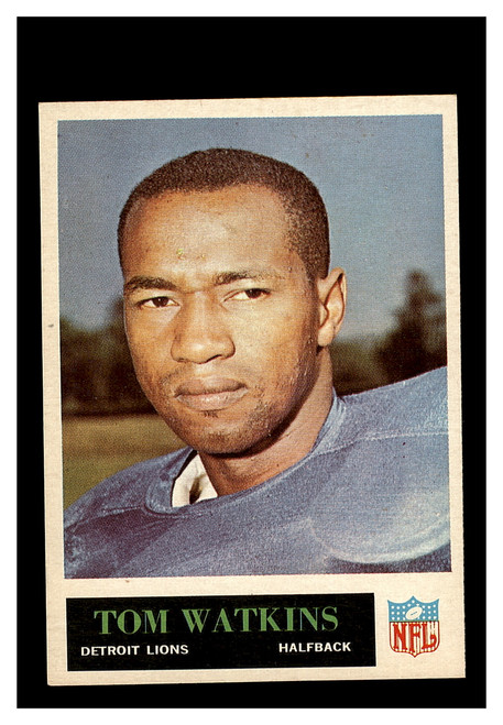 1965 Philadelphia Gum #69 Tom Watkins Lions EX