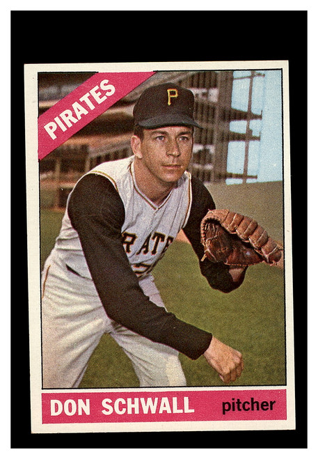 1966 Topps #144 Don Schwall Pirates EX-MT