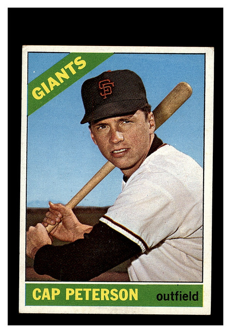1966 Topps #349 Cap Peterson Giants EX