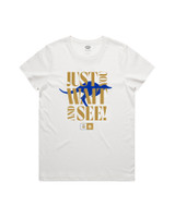 Kangaroos "Just you wait and see" Hype Tee - Adult - Women's