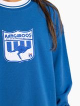 Kangaroos 90's Shield Crew - Unisex