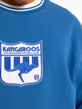 North Melbourne Kangaroos 90's Shield Crew - Unisex