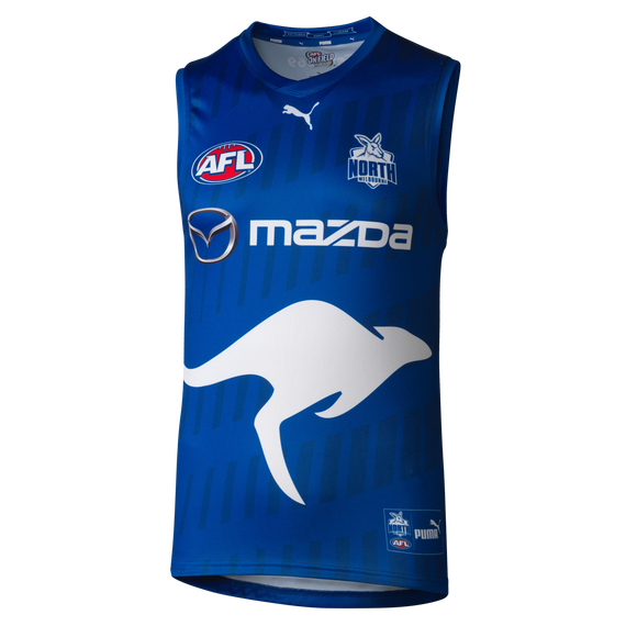 2023 North Melbourne Kangaroos Bounding Roo Guernsey - Adult