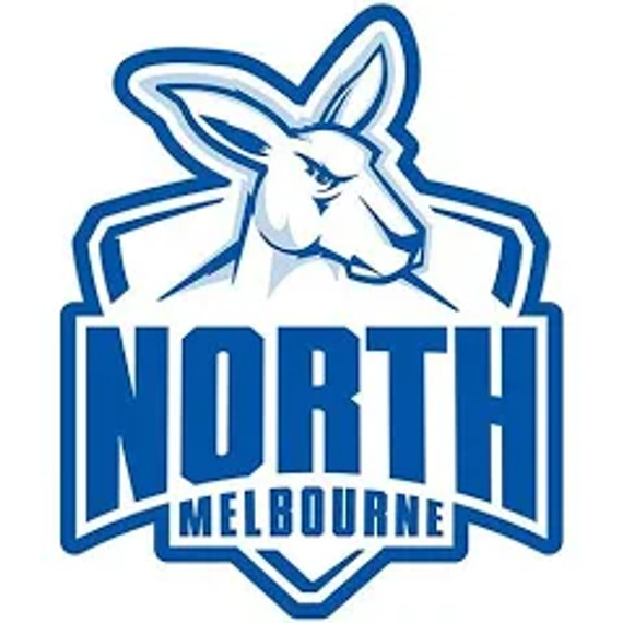 North Melbourne Kangaroos Logo Sticker - Large