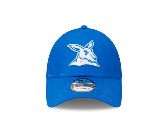 North Melbourne Kangaroos 'Blue Azure' adjustable Training Cap - Unisex