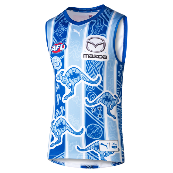 North Melbourne Kangaroos 2024 Indigenous Guernsey -  Youth