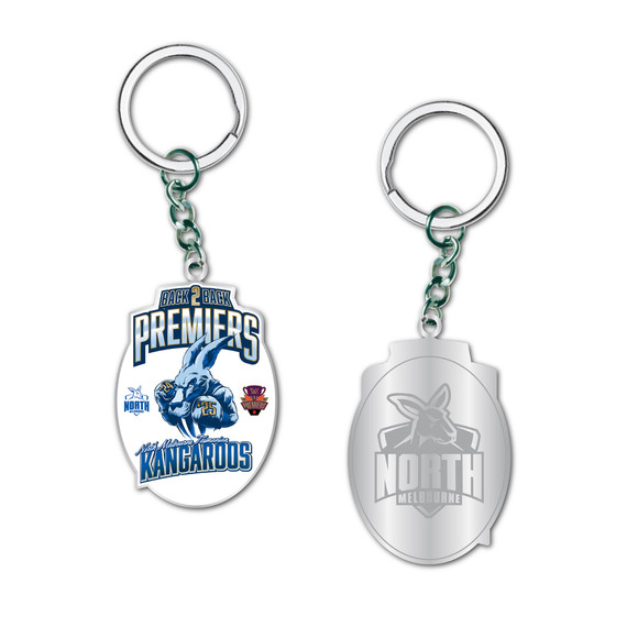 Kangaroos 2025 AFLW Premiers Key Ring