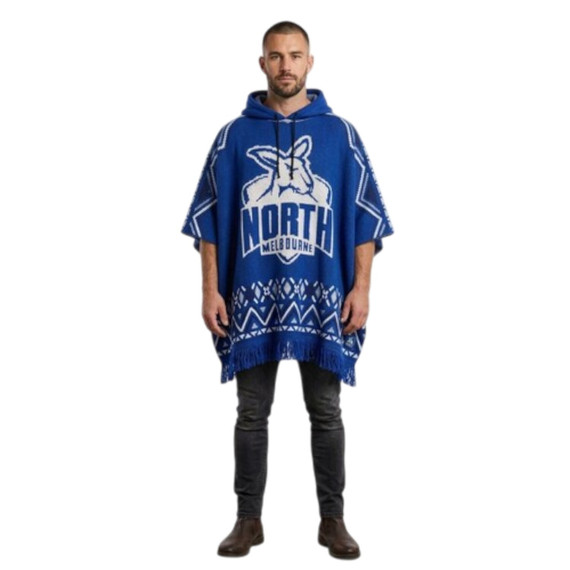 Kangaroos 'Dakota' Knitted Poncho - Adult
