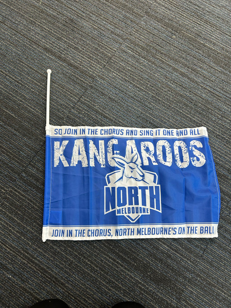 Kangaroos Supporter Flag