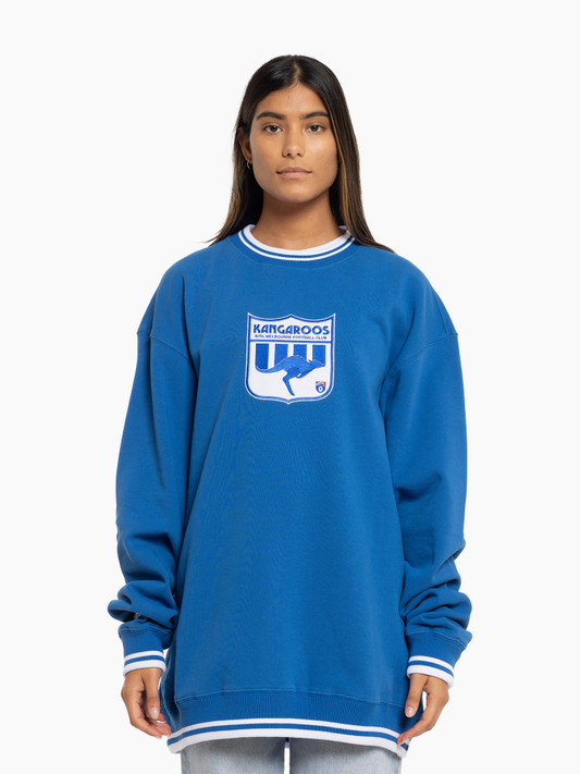 Kangaroos 90's Shield Crew - Adult - Unisex