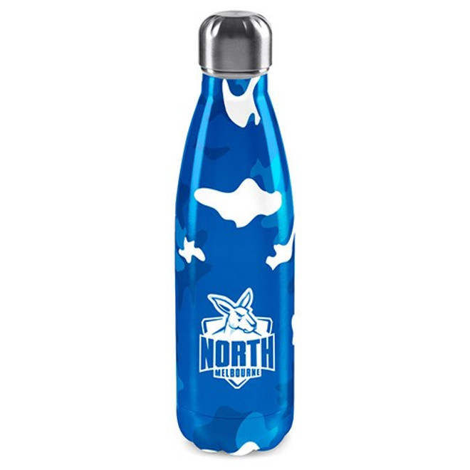 North Melbourne Kangaroos Stainless Steel Wrap Bottle