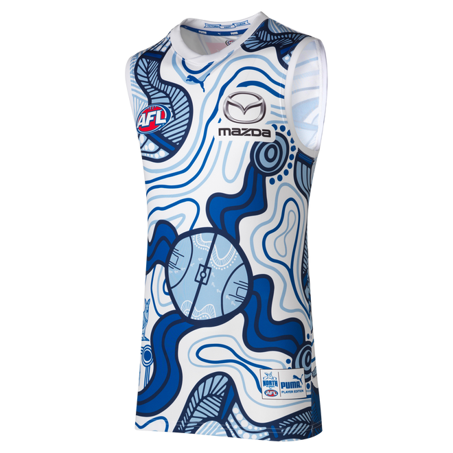 2023 North Melbourne Kangaroos Indigenous Guernsey - Youth
