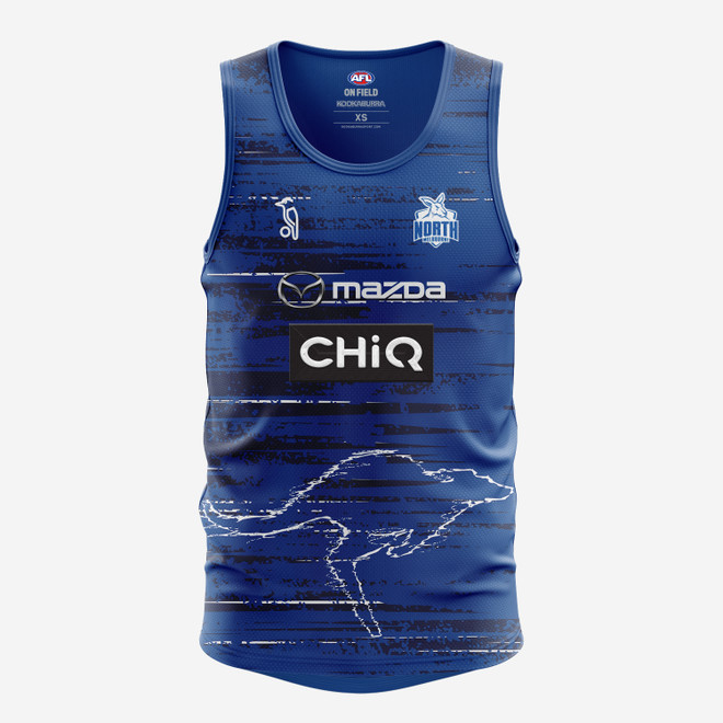 Kangaroos 2026 Training Singlet - Adult - Mens Kangaroos 2026 Training Singlet - Adult - Mens