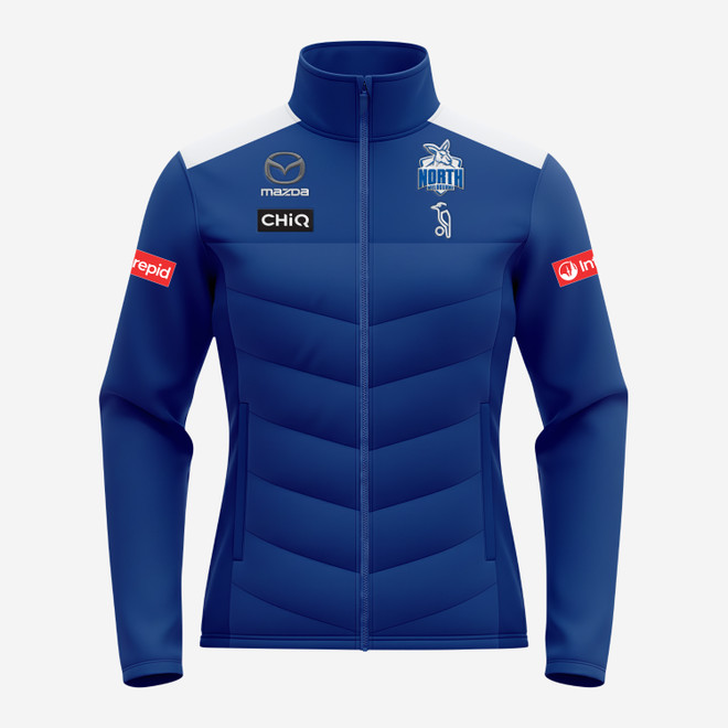 Kangaroos 2026 Hybrid Jacket - Adult - Womens Kangaroos 2026 Hybrid Jacket - Adult - Womens