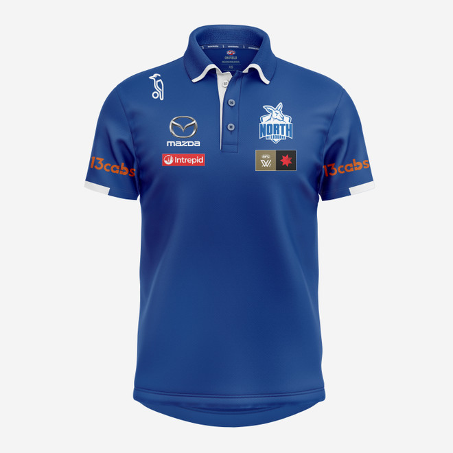 Kangaroos 2026 AFLW Media Polo - Adult - Mens