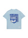 North Melbourne Kangaroos 90's Brush Tee - Adult