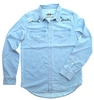 Camicia jeans D con ricamo