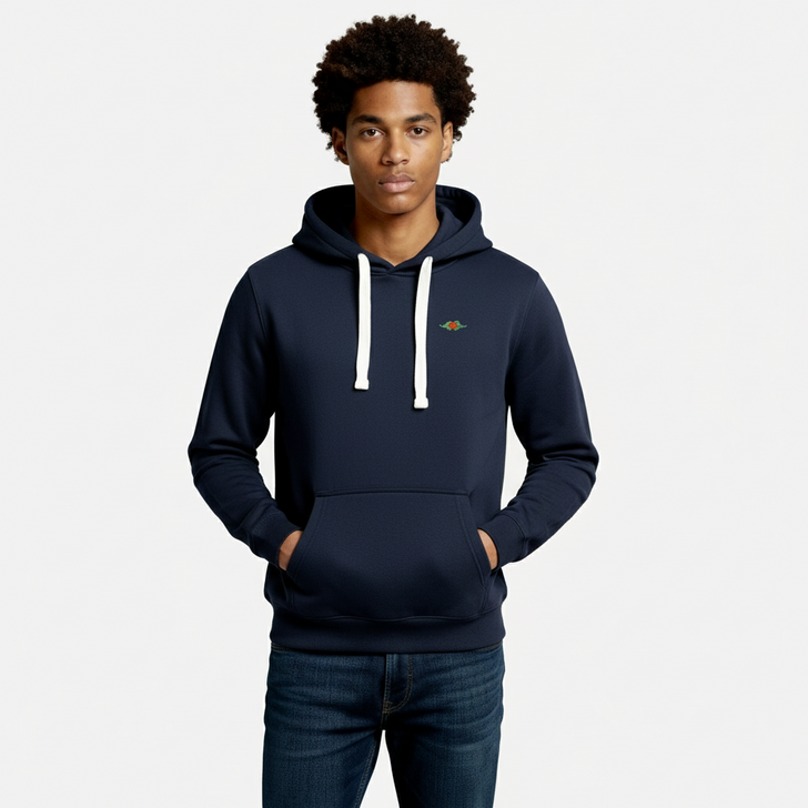 Felpa con Cappuccio Rose