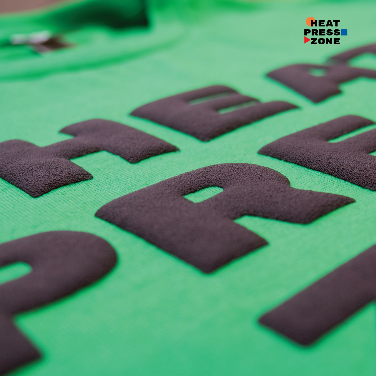 Neon Green PARART 3D Puff Heat Transfer Vinyl (HTV)