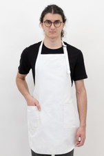 Laviva Sports™ Full Length Apron with 2 Patch Pockets