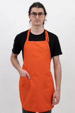 Laviva Sports™ Full Length Apron with 2 Patch Pockets