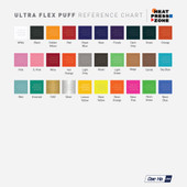 Ultra Flex Puff 20” wide Heat TRANSFER Vinyl for T-Shirt and Apparel - HTV
