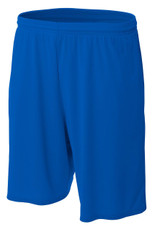 A4 Sublimation 9" MOISTURE MANAGEMENT SHORT WITH SIDE POCKETS