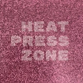 Ultra Flex Glitter Puff 20” wide Heat TRANSFER Vinyl for T-Shirt and Apparel - HTV