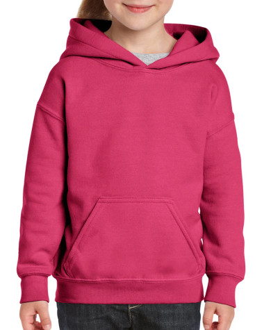 Gildan Heavy Blend Pullover Hoodie Basic Fleece YOUTH Hooded Sweatshirt 18500B 