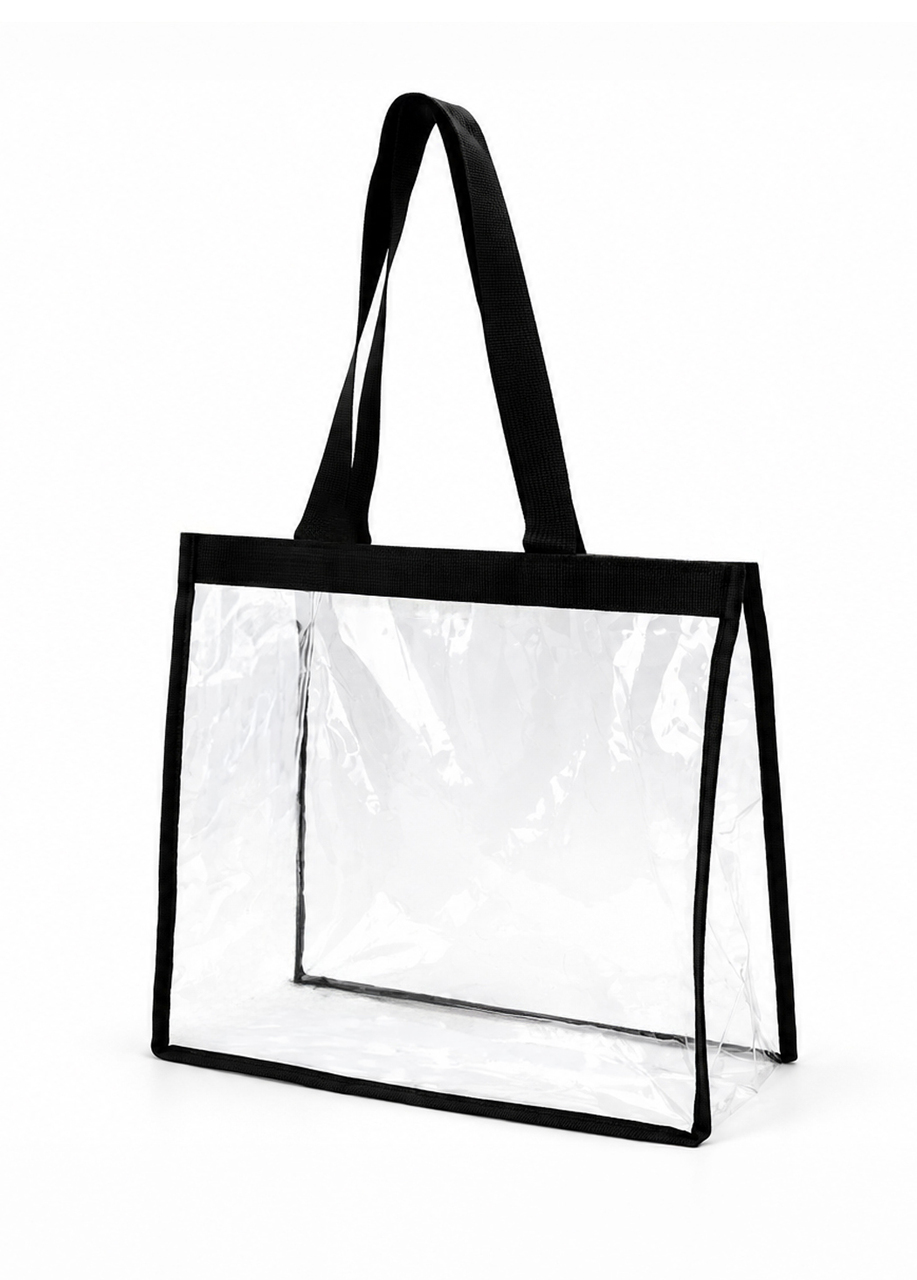 Heavy Duty Clear Stadium and School Bags - Premium Transparent PVC