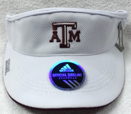 white adidas visor