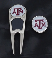 Golf Ball Marker Repair Tool & Hat Clip