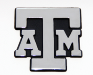 Auto Emblem Classic ATM Chrome Block