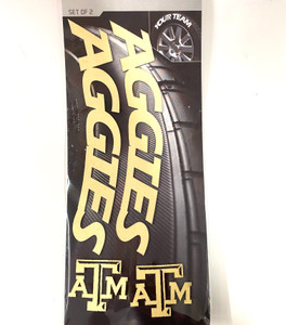 Aggies Tire Tatz Sidewall Decal
