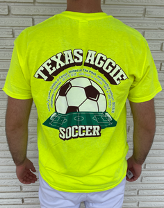 United on the Pitch Aggie Soccer Shirt (Back)