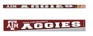 6pk Aggie Pencils